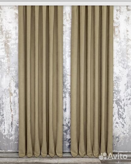 Шторы канвас Эдем