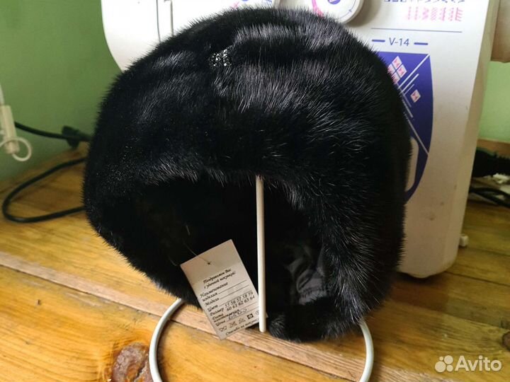Шапка норковая женская