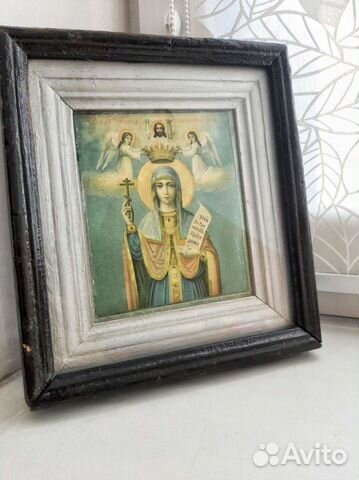 Старинная икона Св. Параскева