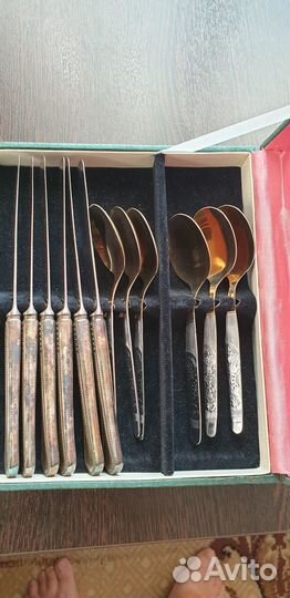 Набор столовый, нерж, изготовлен в СССР