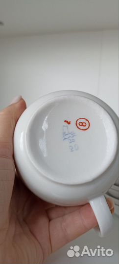 Сервизы чайные фарфоровые СССР