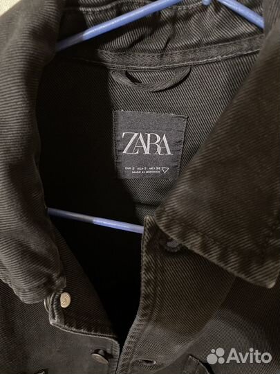 Джинсовка мужская zara, размер S