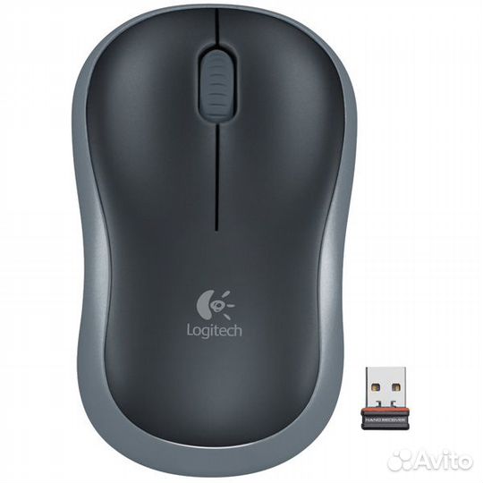 Мышь беспроводная Logitech M185 оптическая USB