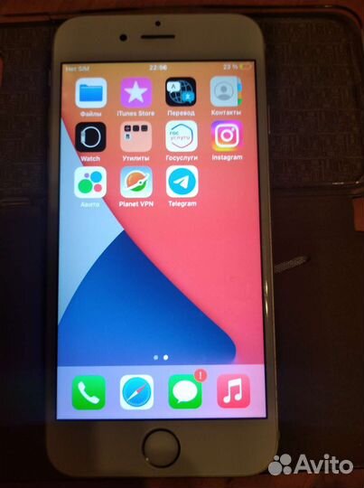 Телефон iPhone 6s silver