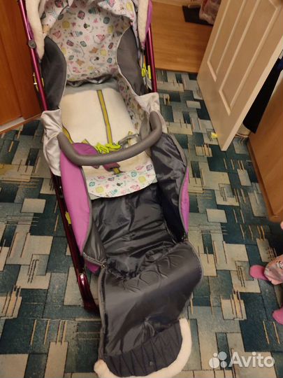 Детские санки коляска ника кидс 7-2