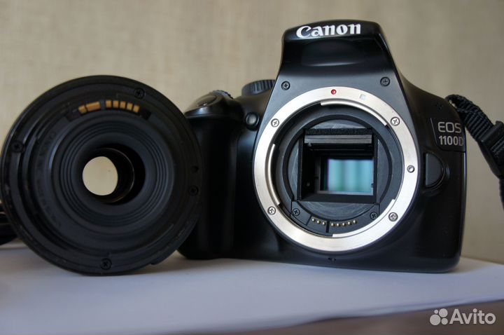 Зеркальный фотоаппарат canon eos 1100d