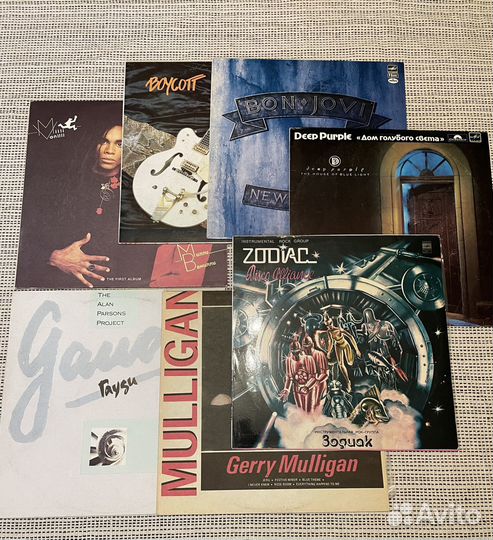 Виниловые грампластинки зарубежных исполнителей