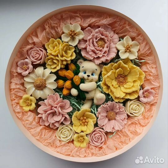 Букет из шоколадных цветов