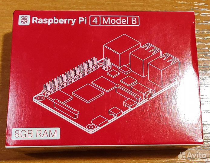 Микрокомпьютер Raspberry pi 4 model b 8gb