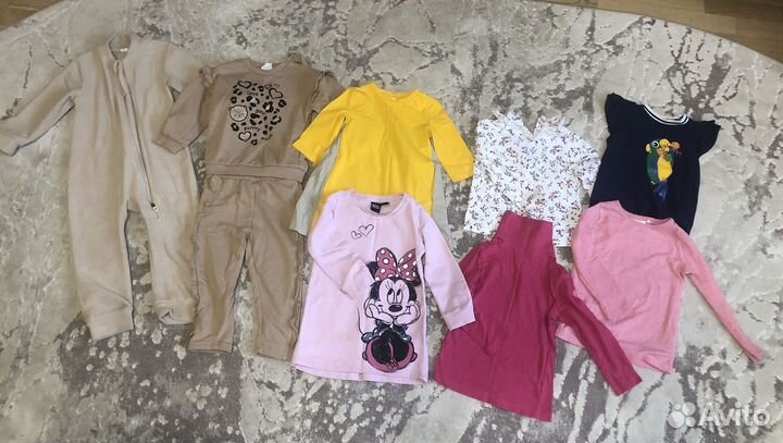 Детские вещи пакетом на девочку 92 98