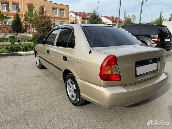 Hyundai Accent 1.5 МТ, 2005, 290 000 км