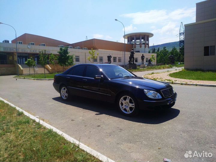 Mercedes w220 s500 4matic фары