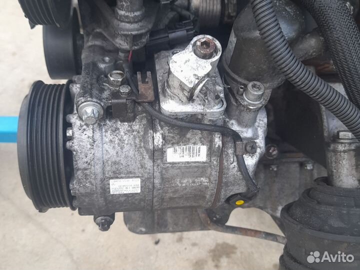 Компрессор кондиционера mercedes w203 ом 646