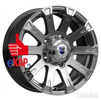 K&K 7x16/5x139,7 ET35 D108,5 Байкал (кс601) Дарк