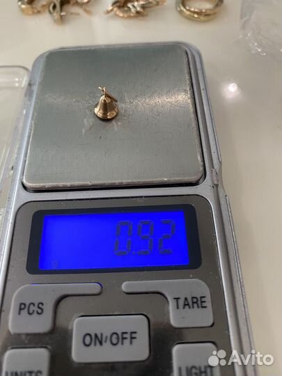 Золотые подвески