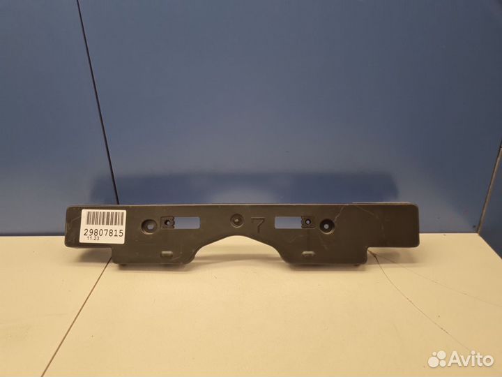 Накладка переднего бампера под номер Toyota Land C