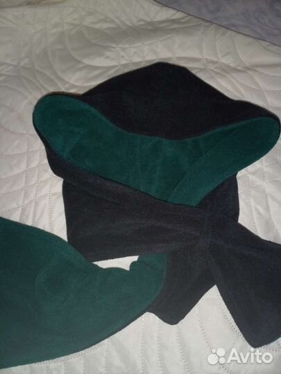 Капор капюшон двухсторонний, шапка