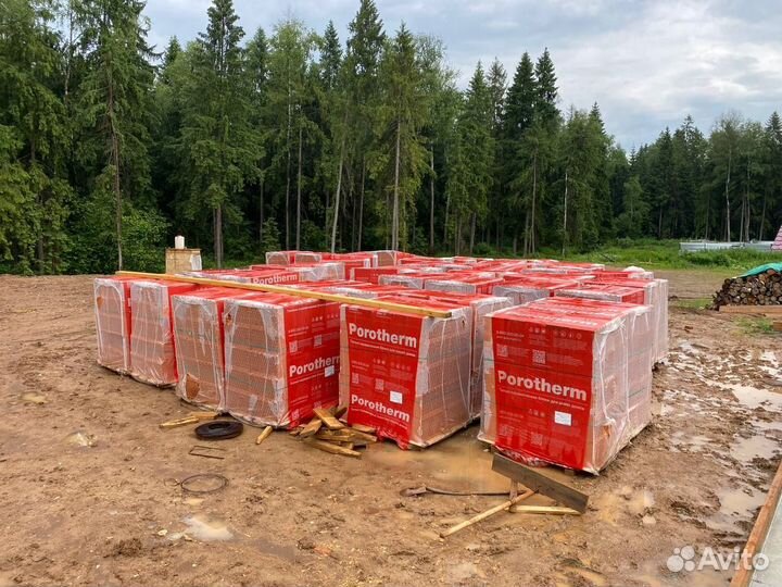 Керамический Блок Porotherm 38