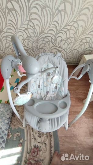 Детские электронные качели для новорожденных