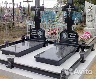 Установка памятника на кладбище