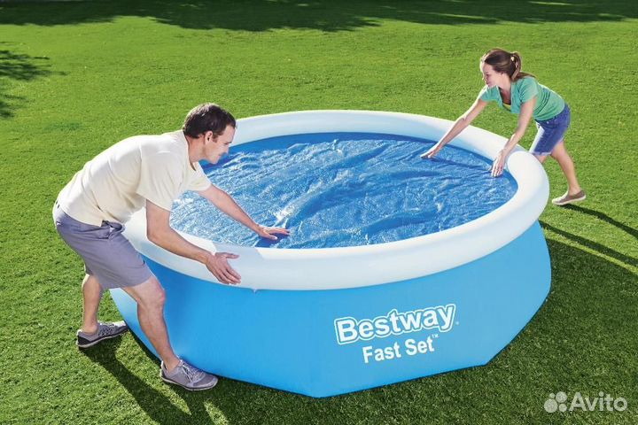 Чехол Солнечное покрывало для бассейнов 305 cм