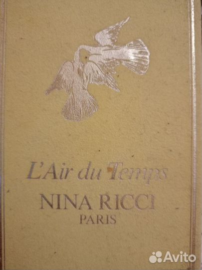 Винтажные духи nina ricci L'Air du Temps