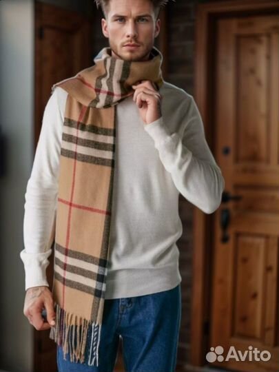 Шарф теплый на шею