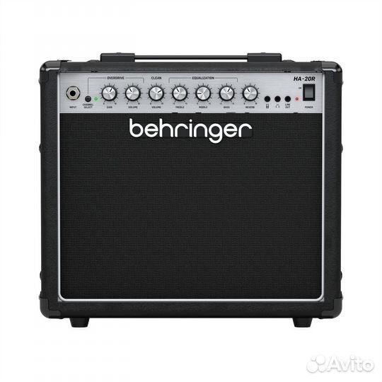 Behringer HA-20R, двухканальный гитарный комбо, 20 Вт, EQ