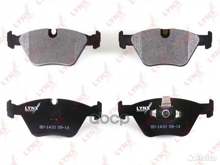 Колодки тормозные дисковые BD-1410 lynxauto