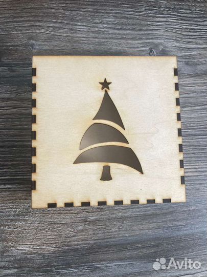 Коробка подарочная из фанеры высшего сорта