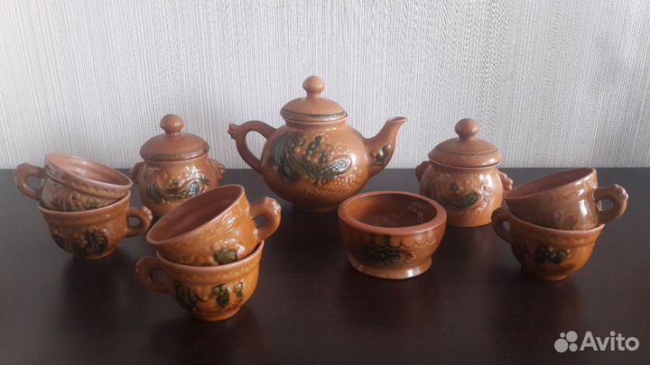 Сервиз чайный керамический