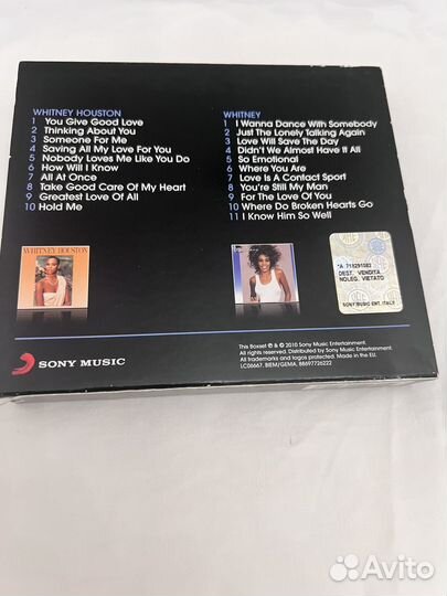 Cd Whitney Houston лицензия