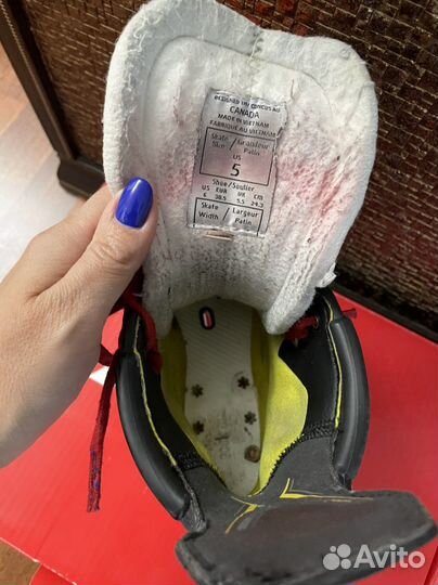 Коньки хоккейные CCM super tacks AS3 JR, 5D
