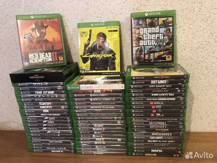 Игры Xbox one, one s, one X, цены в описании