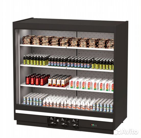 Среднетемпературная горка «прага 2500» открытая