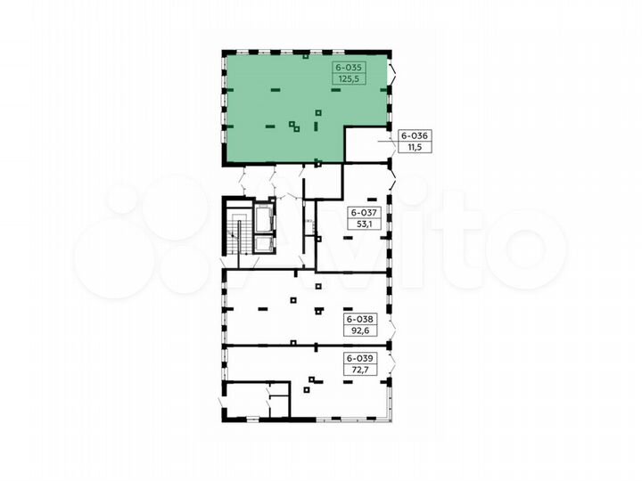 Сдам торговое помещение, 125.4 м²