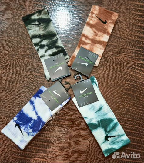 Носки nike Tie dye