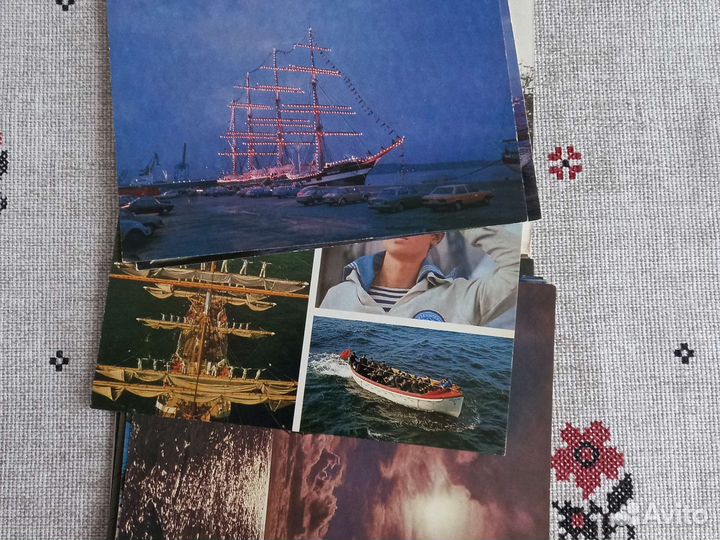 Открытки СССР История корабля 1981