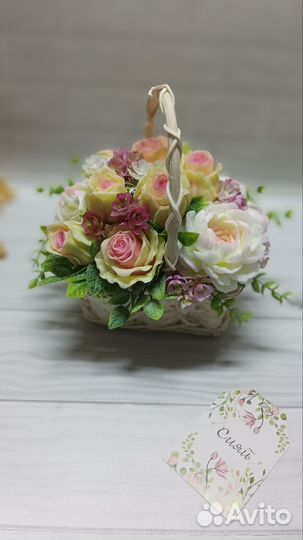 Букеты из мыла, подарок ручной работы