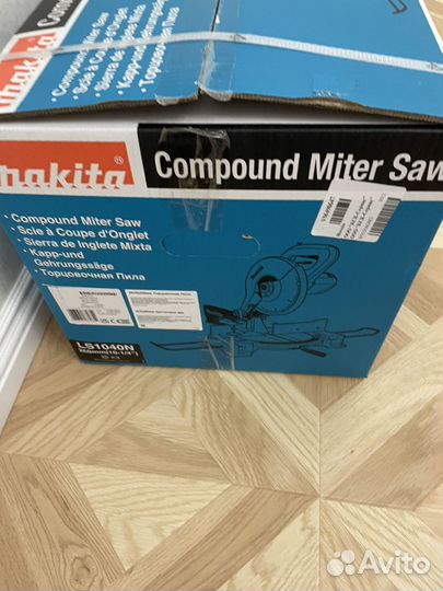 Торцовочная пила makita ls 1040