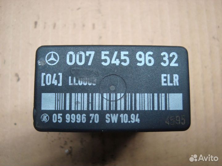 Реле W463 M603 A0075459632