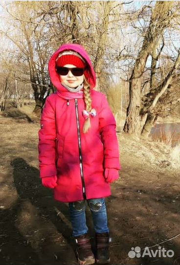 Парка для девочки 128