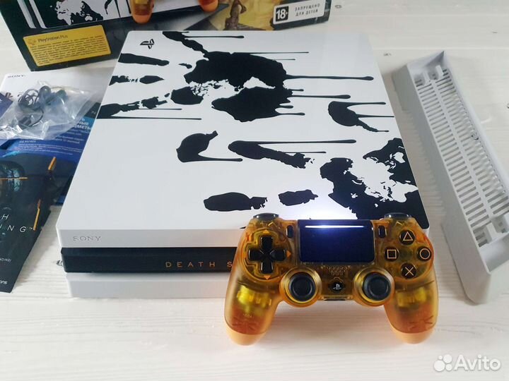 PS4 Pro Death Stranding Limited Edition + Игры