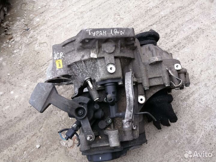 МКПП JCR GQQ Джетта 5 Гольф 5 Октавия 1.9 тди