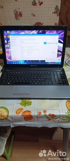 Ноутбук packard Bell easynote