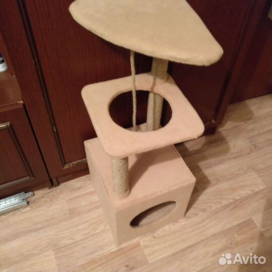 Домики с когтеточкой