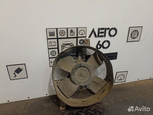Вентилятор радиатора кондицион. Toyota Hilux Surf