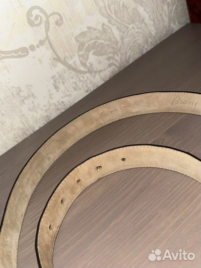 Ремень Brioni Аллигатор оригинал 95 см Без Бляшки