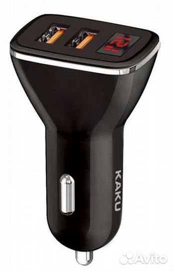 Автомобильное зарядное устройство с вольтметром