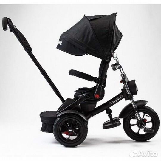 Велосипед с ручкой трехколесный Chopper